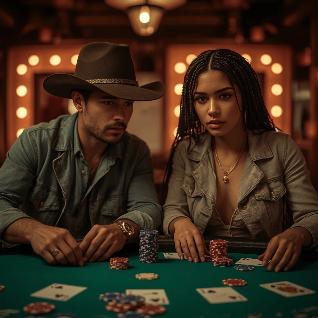 photo de deux joueurs de poker SlotsPalace Casino
