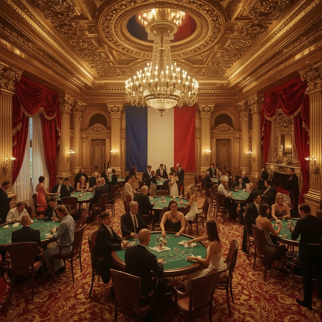 Le casino et le drapeau français SlotsPalace Casino